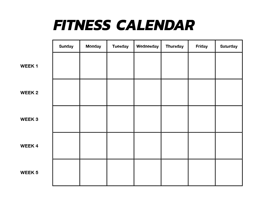fitness goals